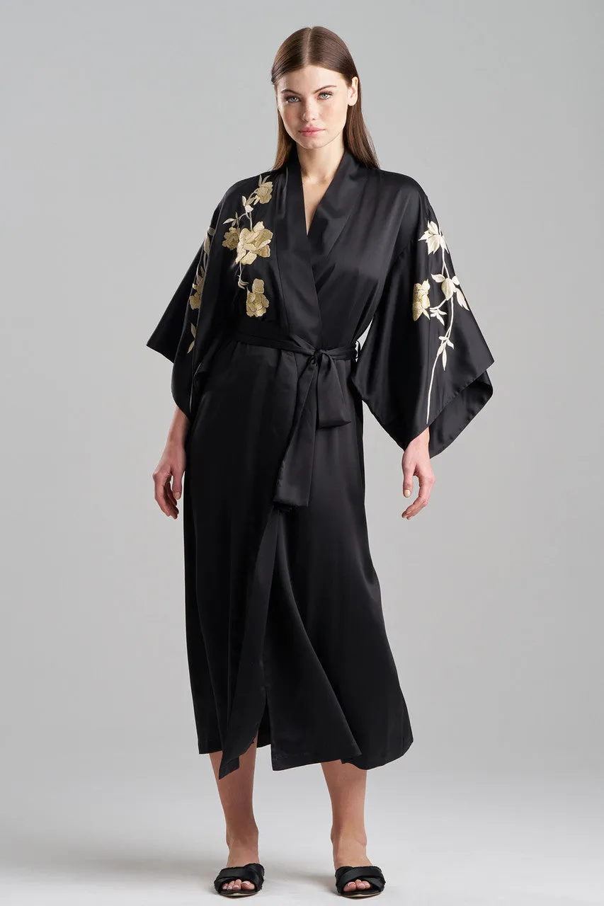 Peony Blossom Embroidery Robe sold by Natori product image thumbnail 2