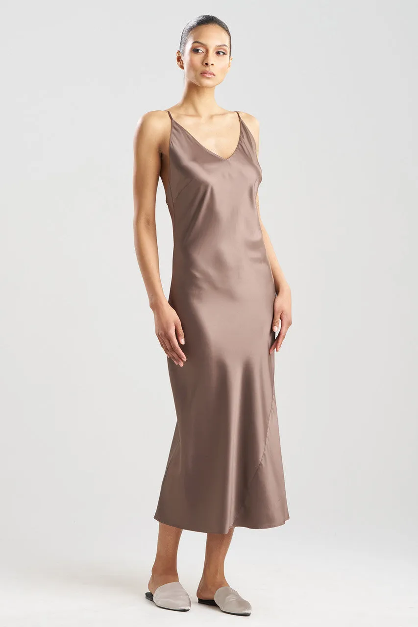 Glamour V-Neck Slip Dress sold by Natori