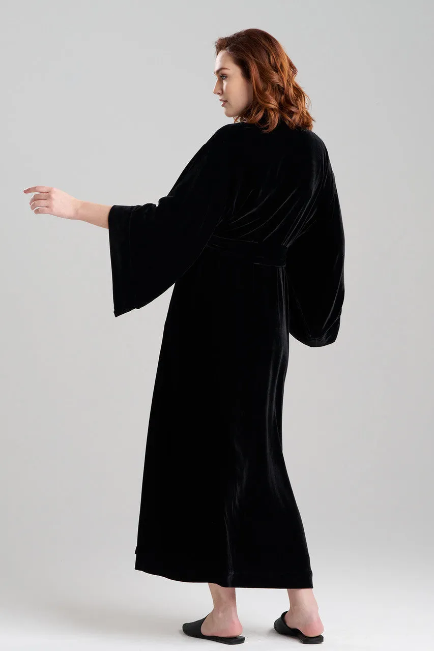 Velvet Embroidered Shawl Collar Robe sold by Natori product image thumbnail 2