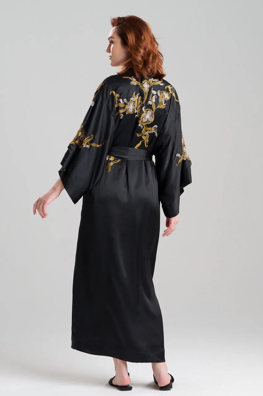 Couture Ottoman Embroidered Silk Robe sold by Natori product image thumbnail 3