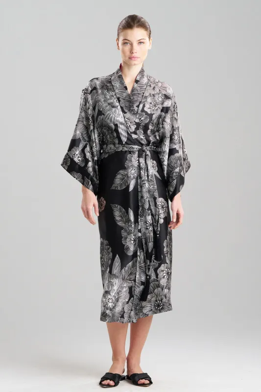 Miyoshi Silk Robe sold by Natori