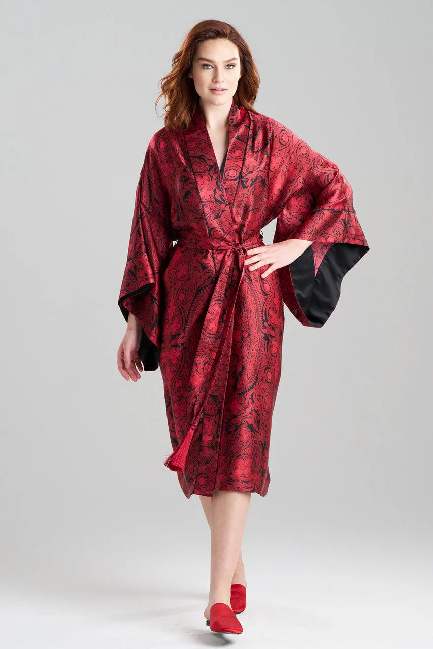 Ottoman Drop Sleeve Silk Robe sold by Natori