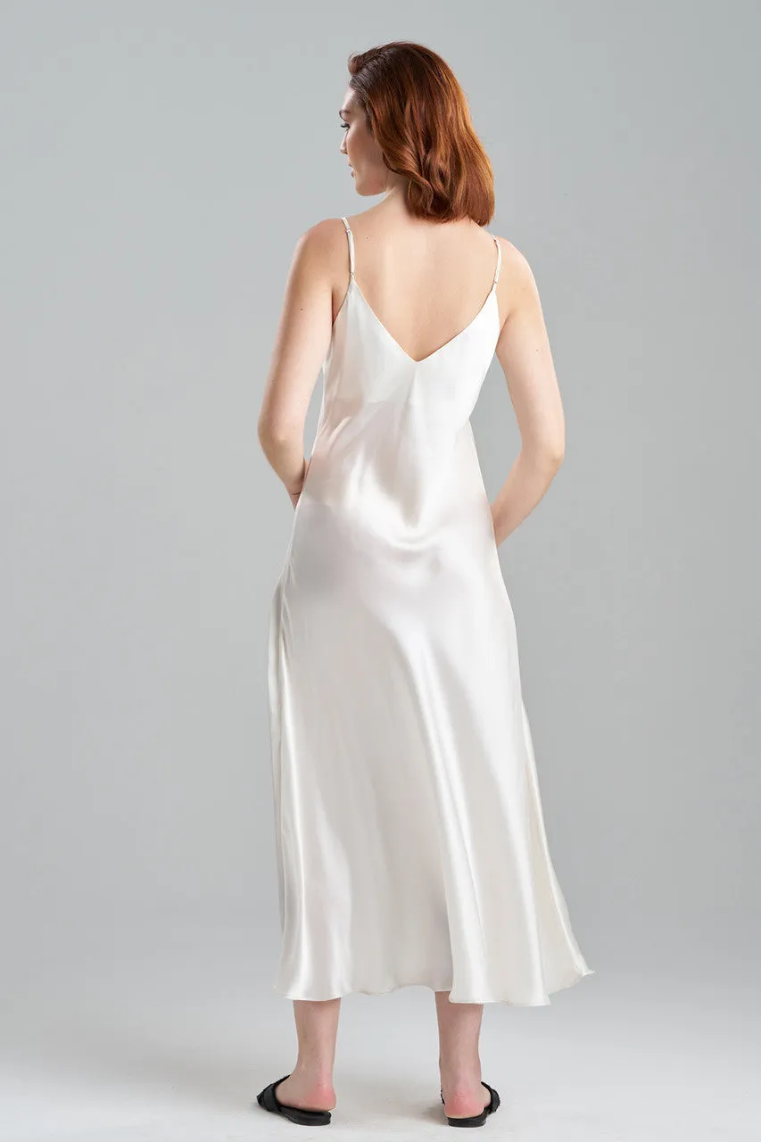 Couture Miyoshi Embroidered Silk Slip Dress sold by Natori product image thumbnail 3
