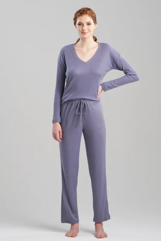 Eden Rib Knit Everywhere Tapered Pants sold by Natori