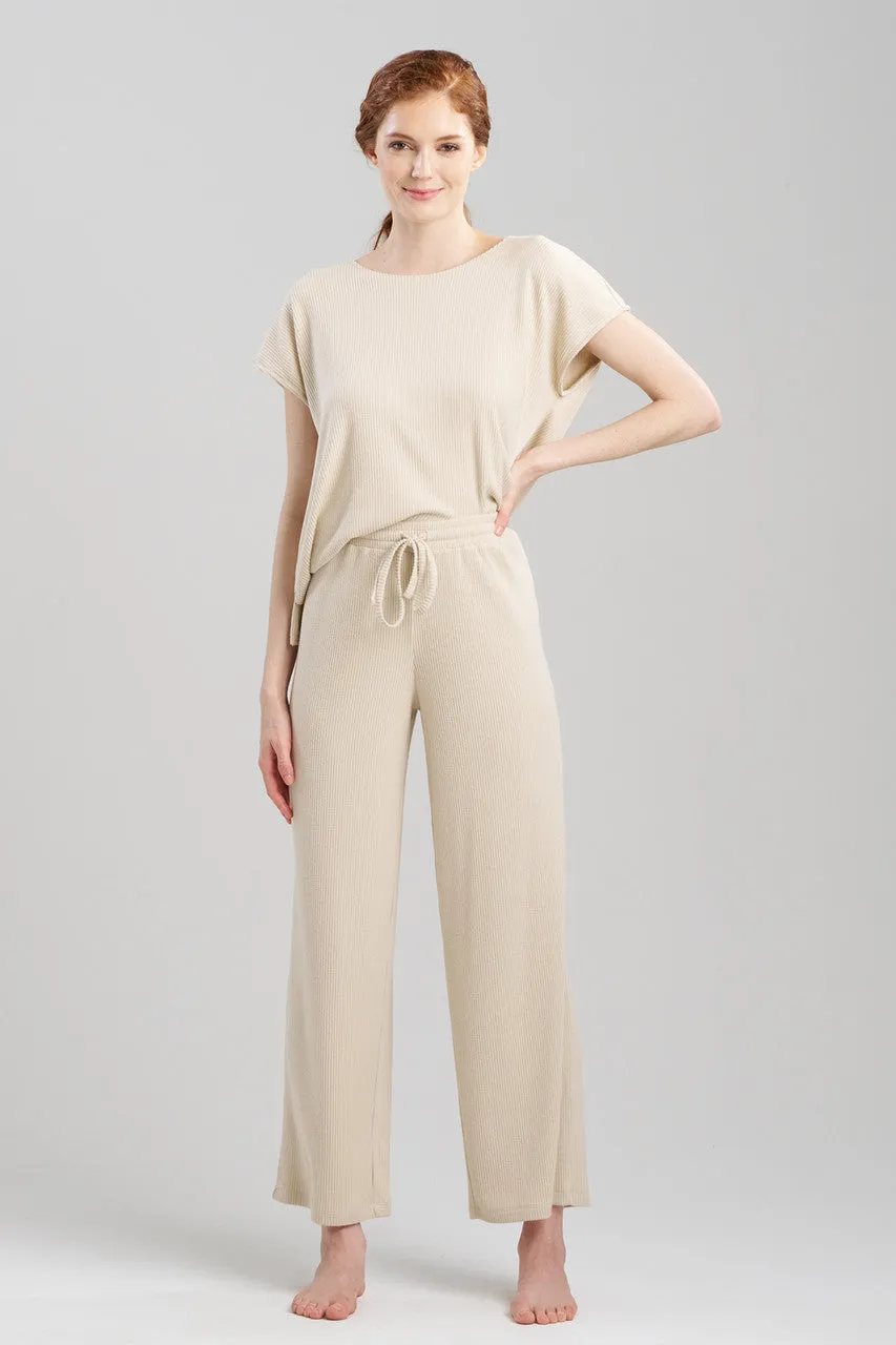 Eden Rib Knit Everywhere Straight Leg Pants sold by Natori