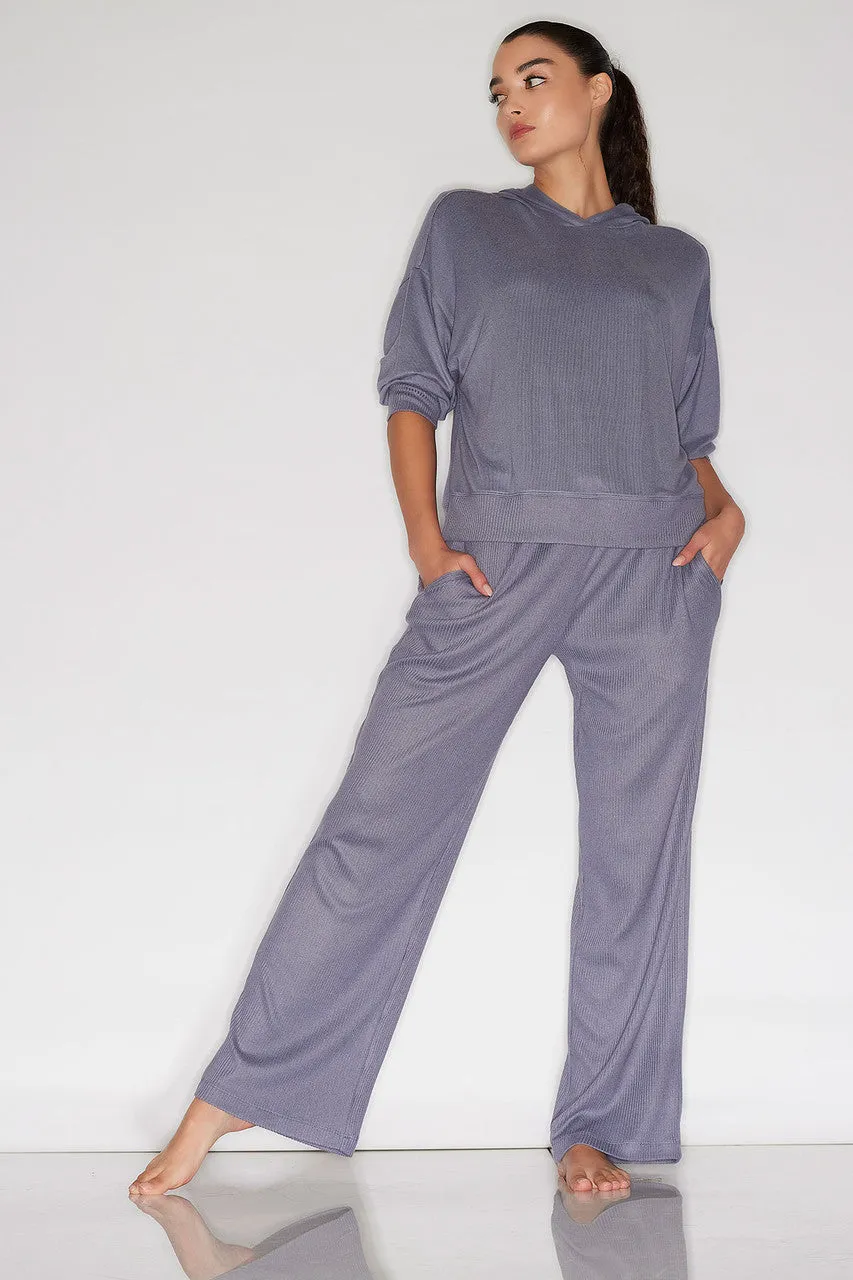 Eden Rib Knit Everywhere Straight Leg Pants sold by Natori