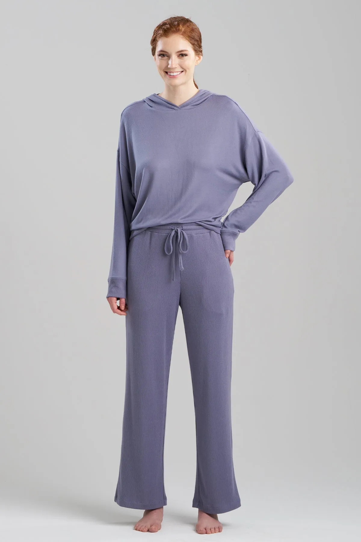 Eden Rib Knit Everywhere Straight Leg Pants sold by Natori product image thumbnail 2