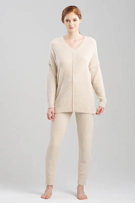 Luna Mellow V-Neck Top sold by Natori