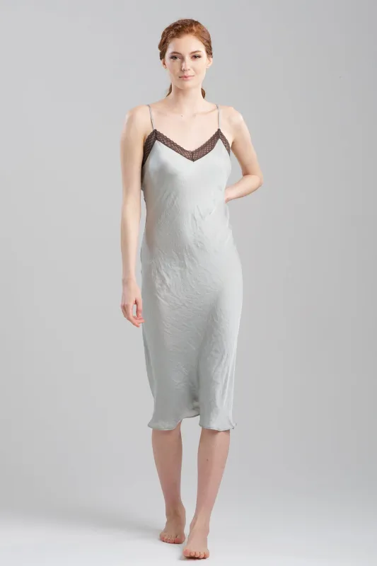 Ashley Icon Lace Slip Dress sold by Natori