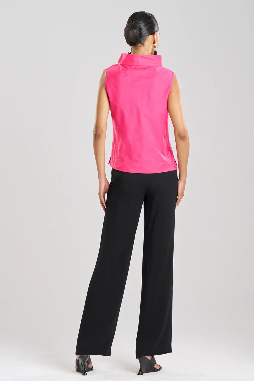 Cotton Silk Slub Crop Funnel Top sold by Natori product image thumbnail 2