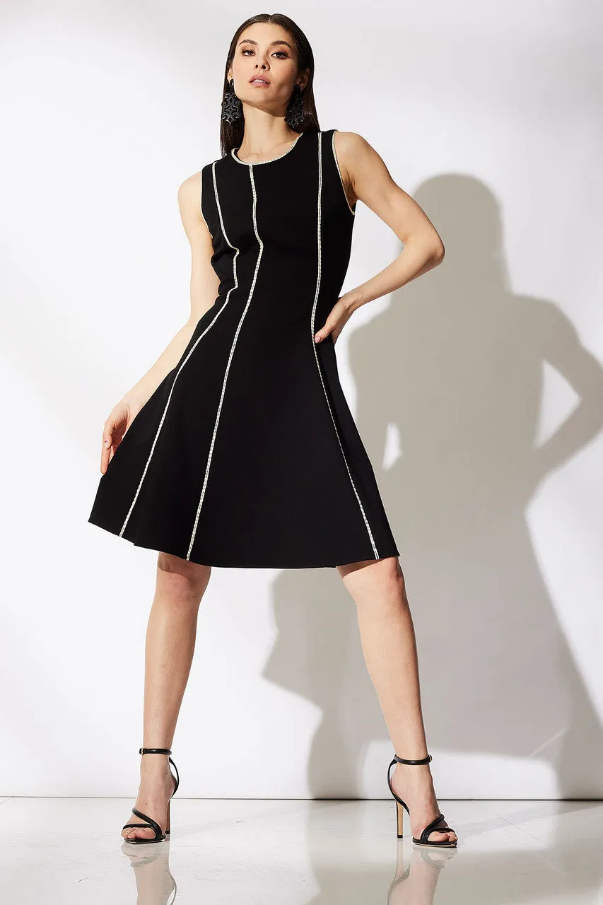 Compact Knit Embroidered Dress sold by Natori product image thumbnail 4