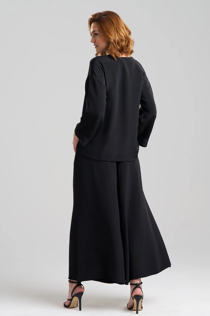 Couture Silk Crepe Mandarin Jacket sold by Natori product image thumbnail 2