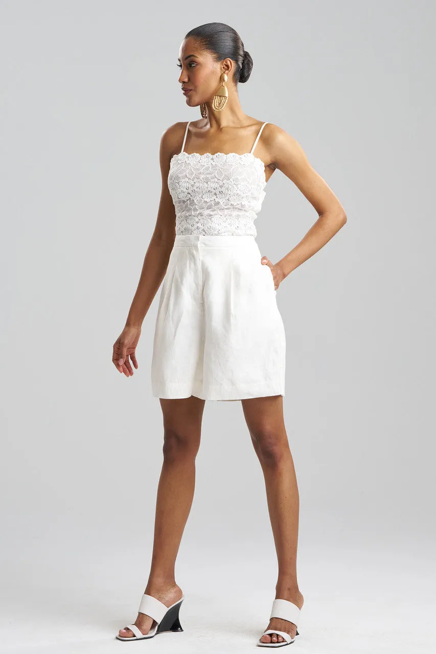 Couture Luxe Linen Shorts sold by Natori