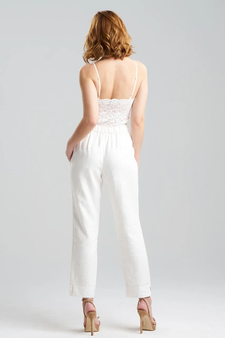Couture Luxe Linen Tapered Pants sold by Natori product image thumbnail 2