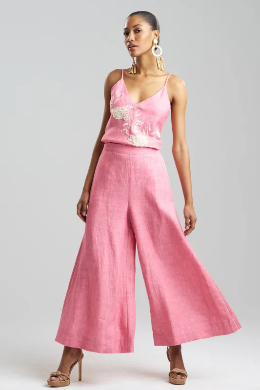 Couture Luxe Linen Palazzo Pants sold by Natori