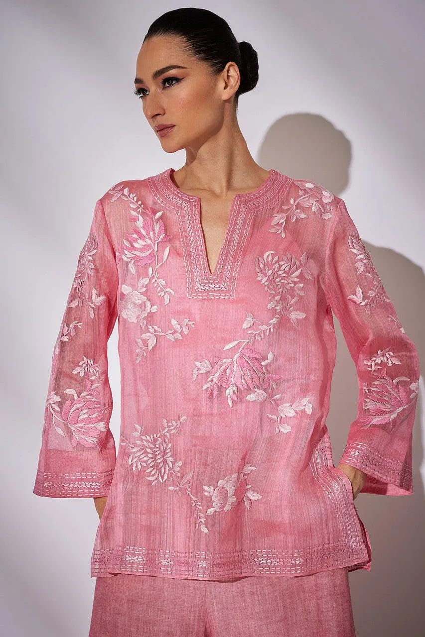 Couture Piña Embroidered Tunic sold by Natori product image thumbnail 3