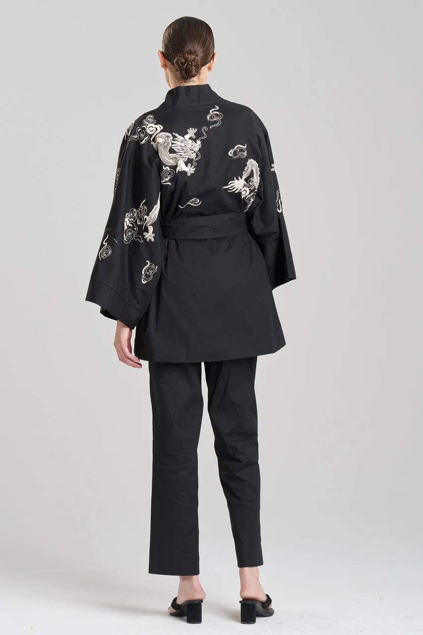 Dragon Techno Poplin Embroidered Unisex Kimono sold by Natori product image thumbnail 3