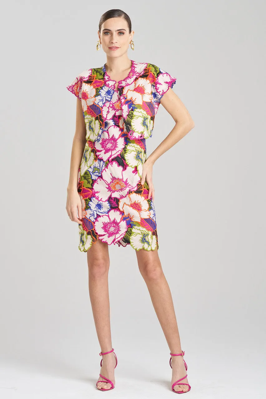 Cote D'Azur Embroidered Lace Bolero sold by Natori