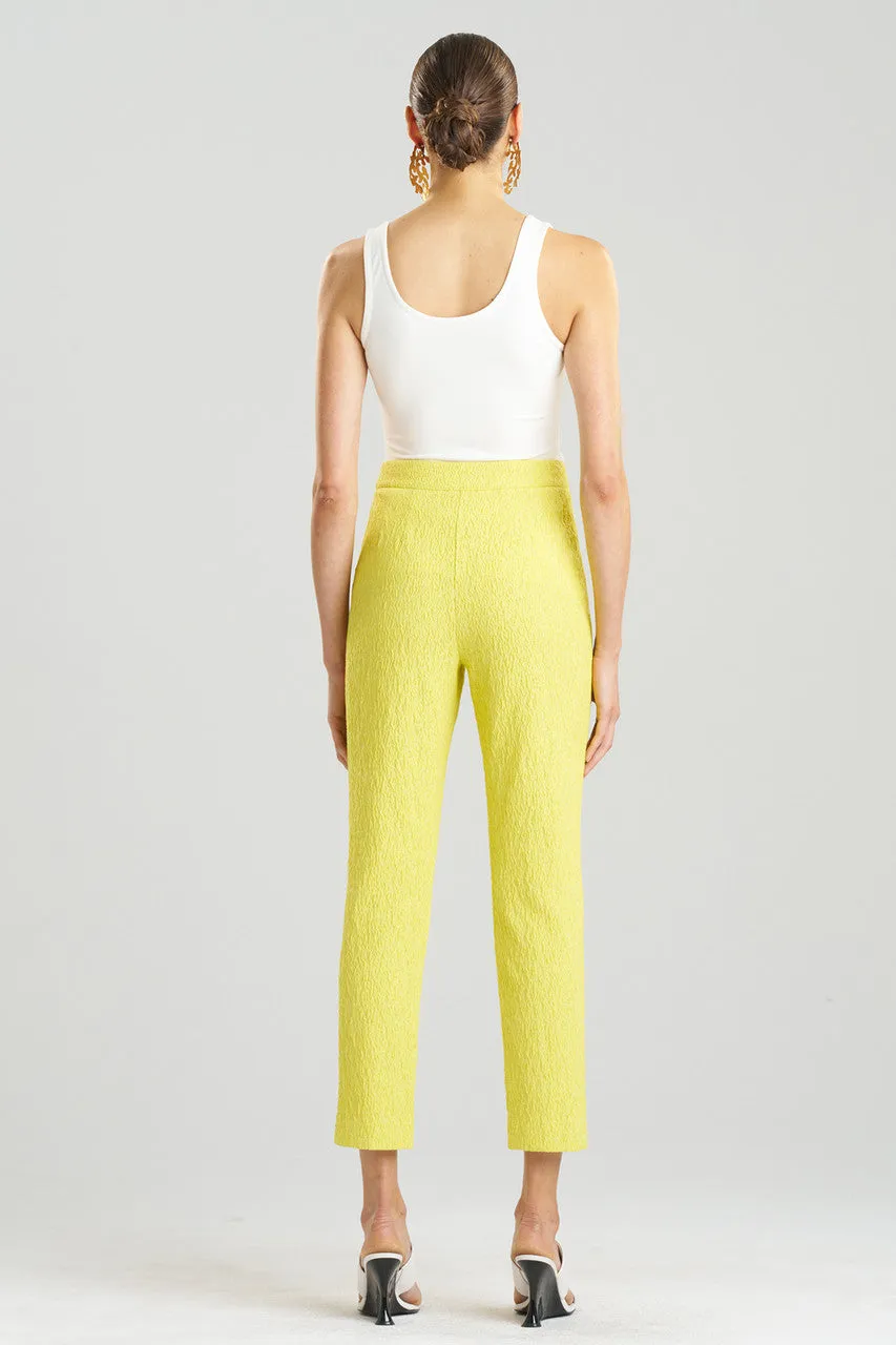 Stretch Texture Jacquard Ankle Pants sold by Natori product image thumbnail 2
