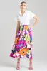 Cote D'Azur Cotton Chino Maxi Skirt sold by Natori