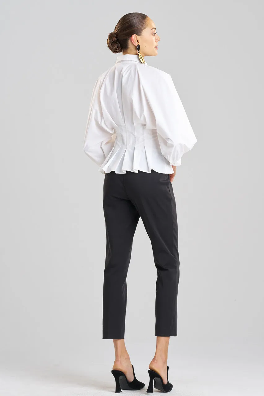 Techno Poplin Pleated Shirt sold by Natori product image thumbnail 2