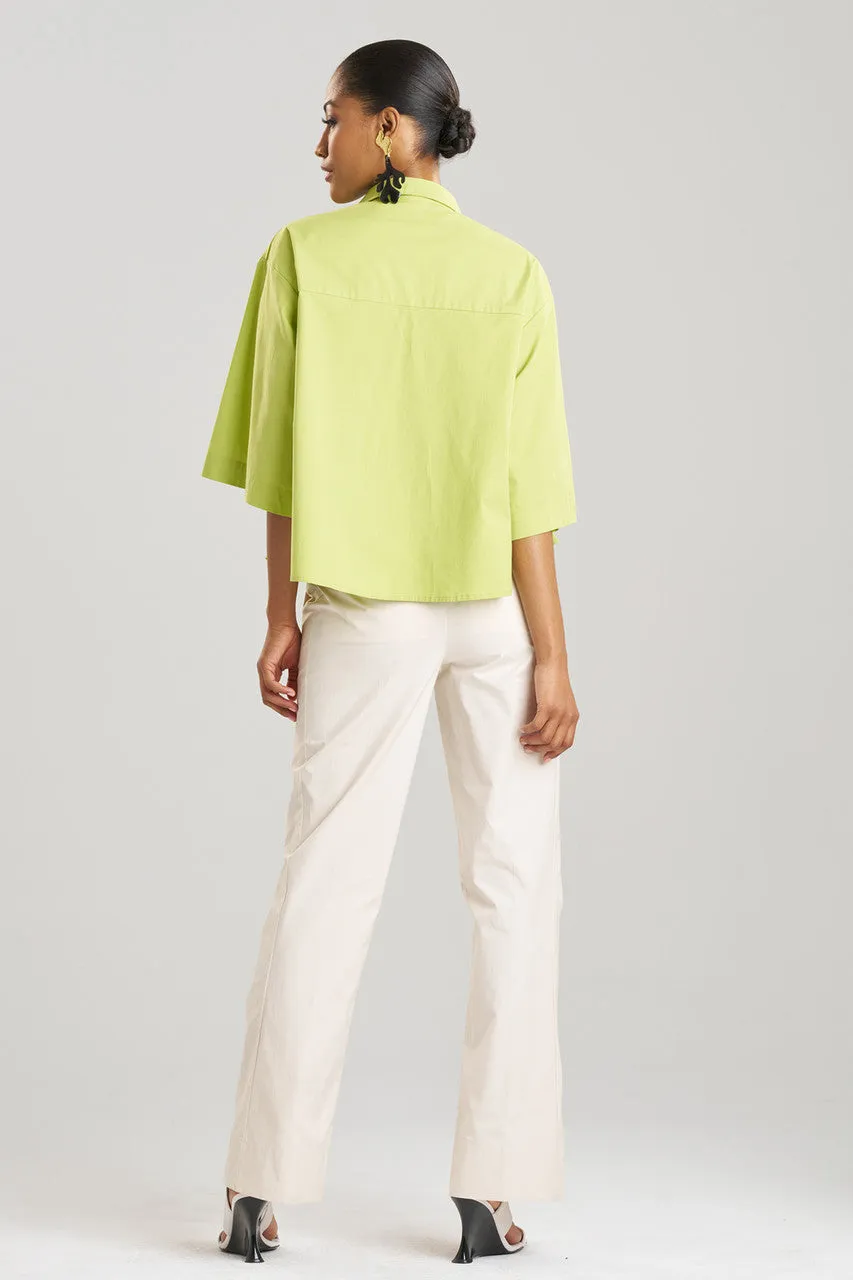 Cotton Poplin Trapeze Shirt sold by Natori product image thumbnail 2