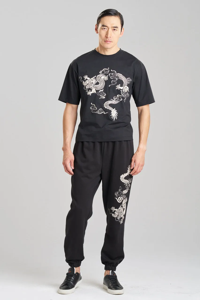 Dragon Cotton Jersey Embroidered Unisex Shirt sold by Natori product image thumbnail 3