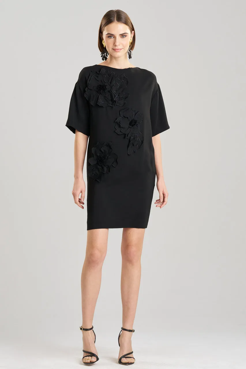 Stretch Crepe Embellished T-Shirt Dress sold by Natori product image thumbnail 2