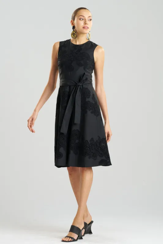 Madeira Cutwork Embroidered Fit & Flare Dress sold by Natori