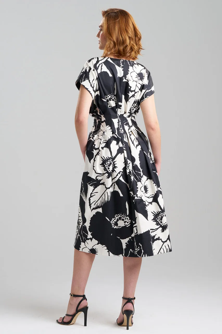 Cote D'Azur Cotton Chino Fit & Flare Pleated Dress sold by Natori product image thumbnail 2