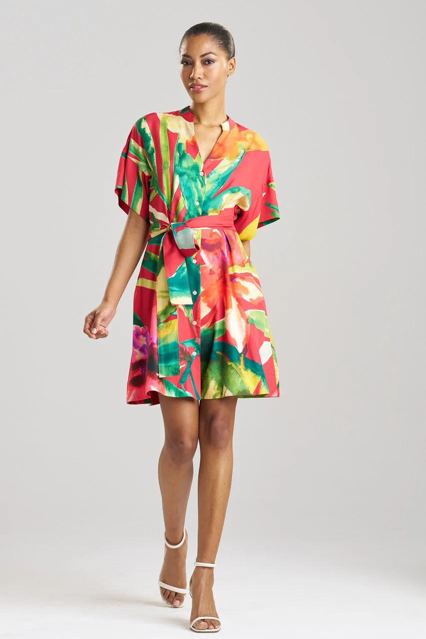 Mallorca Printed Cotton Silk Dress sold by Natori product image thumbnail 2