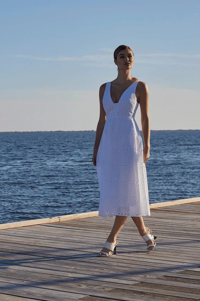 Round Eyelet Dress sold by Natori product image thumbnail 5