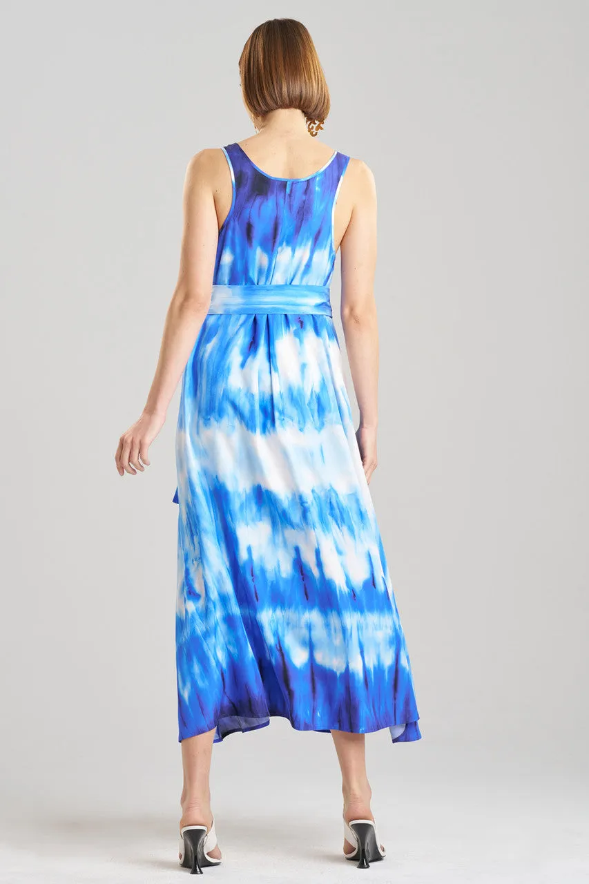 Santorini Printed Cotton Silk Trapeze Tank Dress sold by Natori product image thumbnail 3