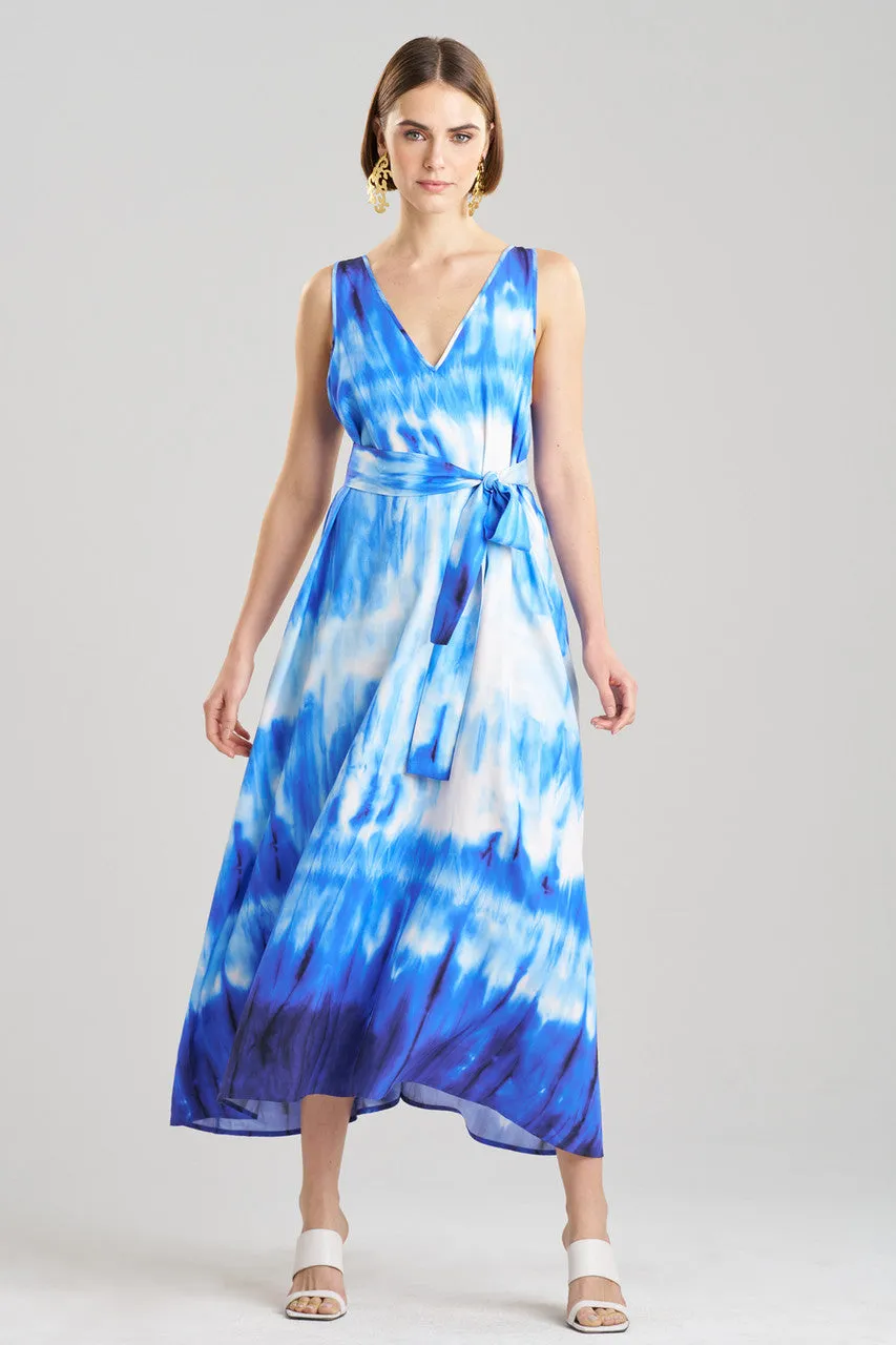Santorini Printed Cotton Silk Trapeze Tank Dress sold by Natori product image thumbnail 2