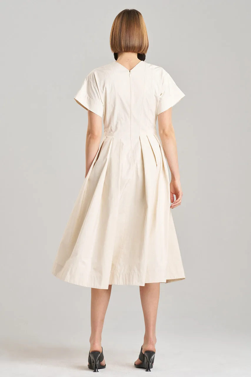Tech Cotton Taffeta Pleated Dress sold by Natori product image thumbnail 2