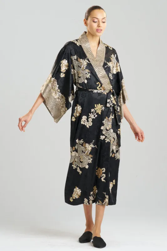 Imperial Dragon Jacquard Robe sold by Natori