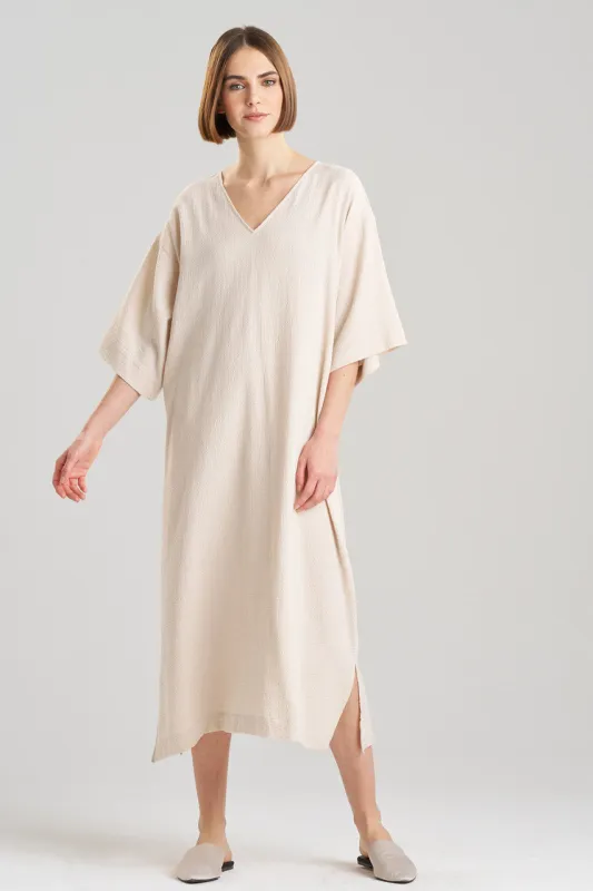 Onsen V-Neck Caftan sold by Natori