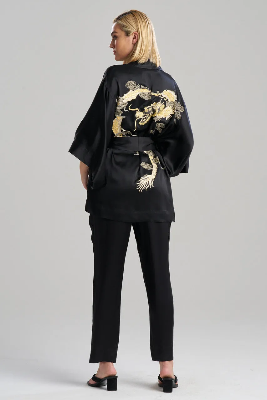Couture Lucky Dragon Embroidered Silk Wrap sold by Natori product image thumbnail 2