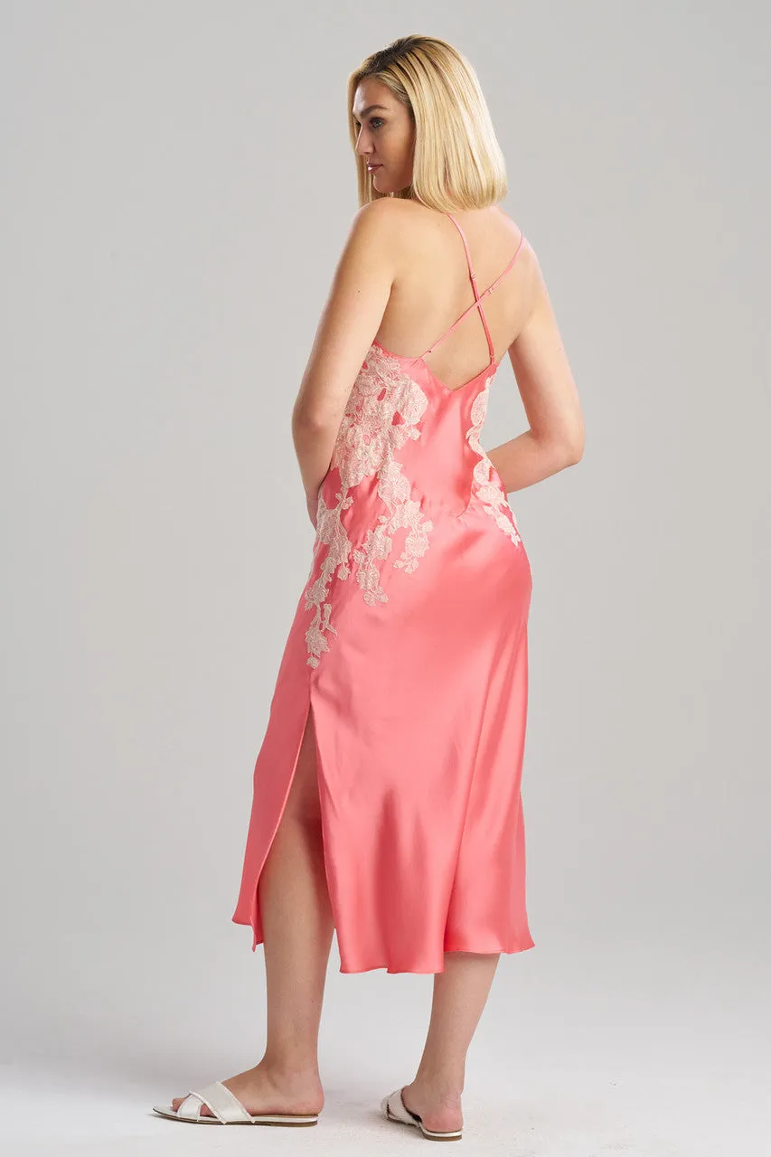 Lolita Lace Silk Slip Dress sold by Natori product image thumbnail 2