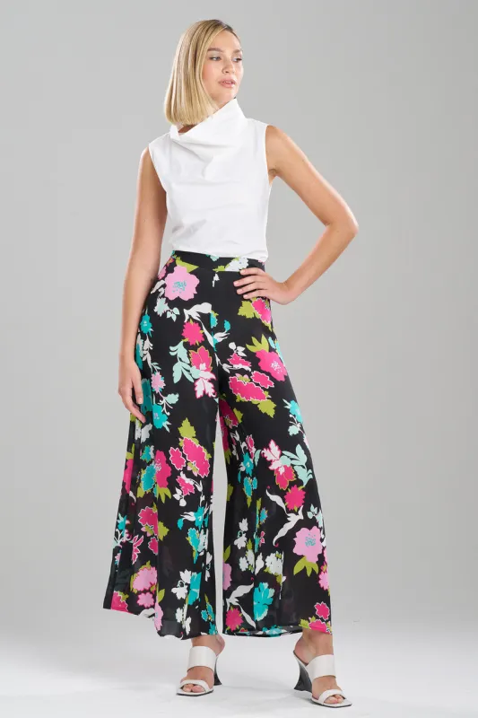 Tangier Printed Silk Georgette Pants sold by Natori