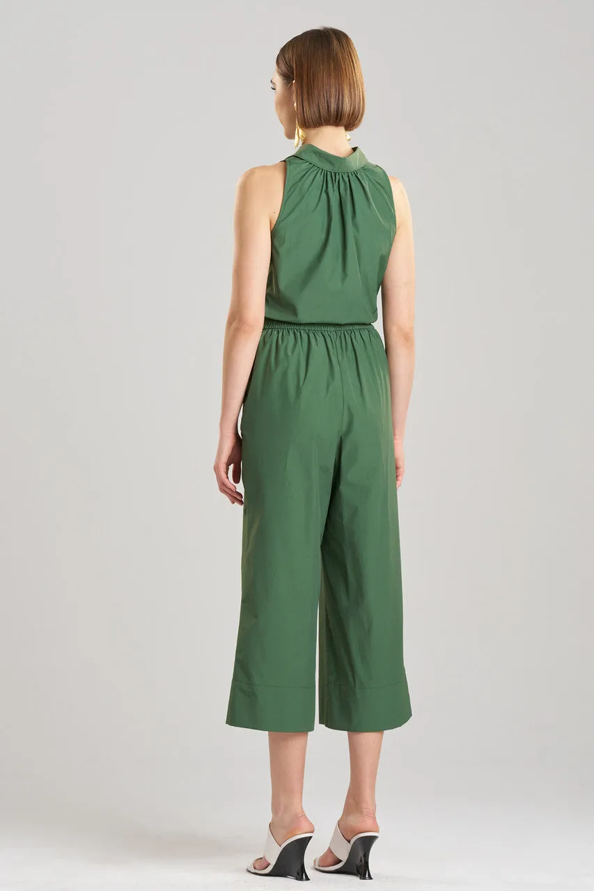 Techno Poplin Cropped Pants sold by Natori product image thumbnail 2