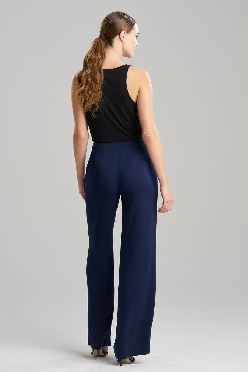 Stretch Crepe Straight Leg Pants sold by Natori product image thumbnail 2