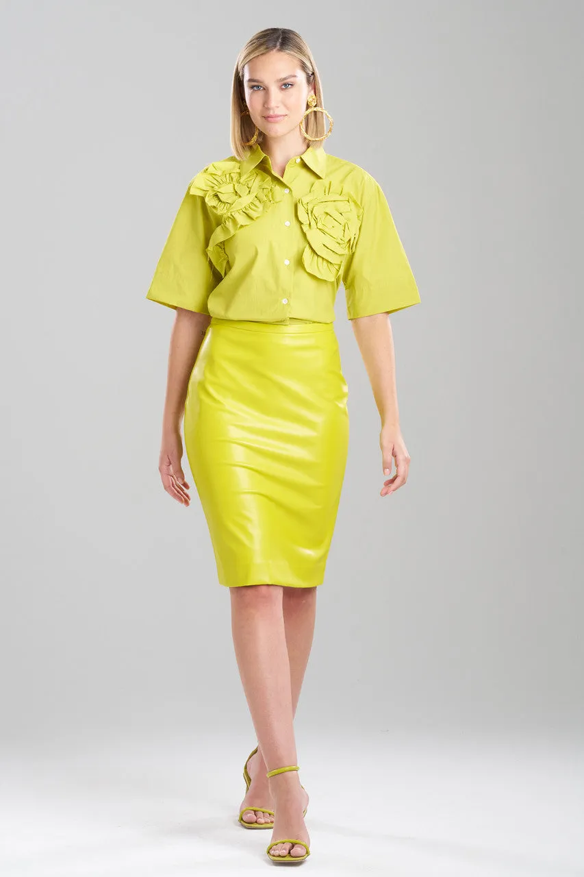 Vegan Luxe Lambskin Skirt sold by Natori product image thumbnail 2