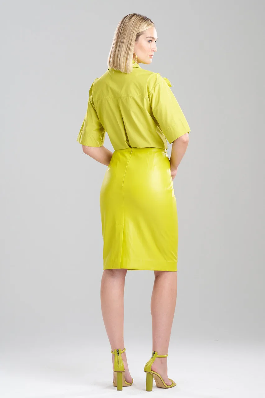 Vegan Luxe Lambskin Skirt sold by Natori product image thumbnail 3