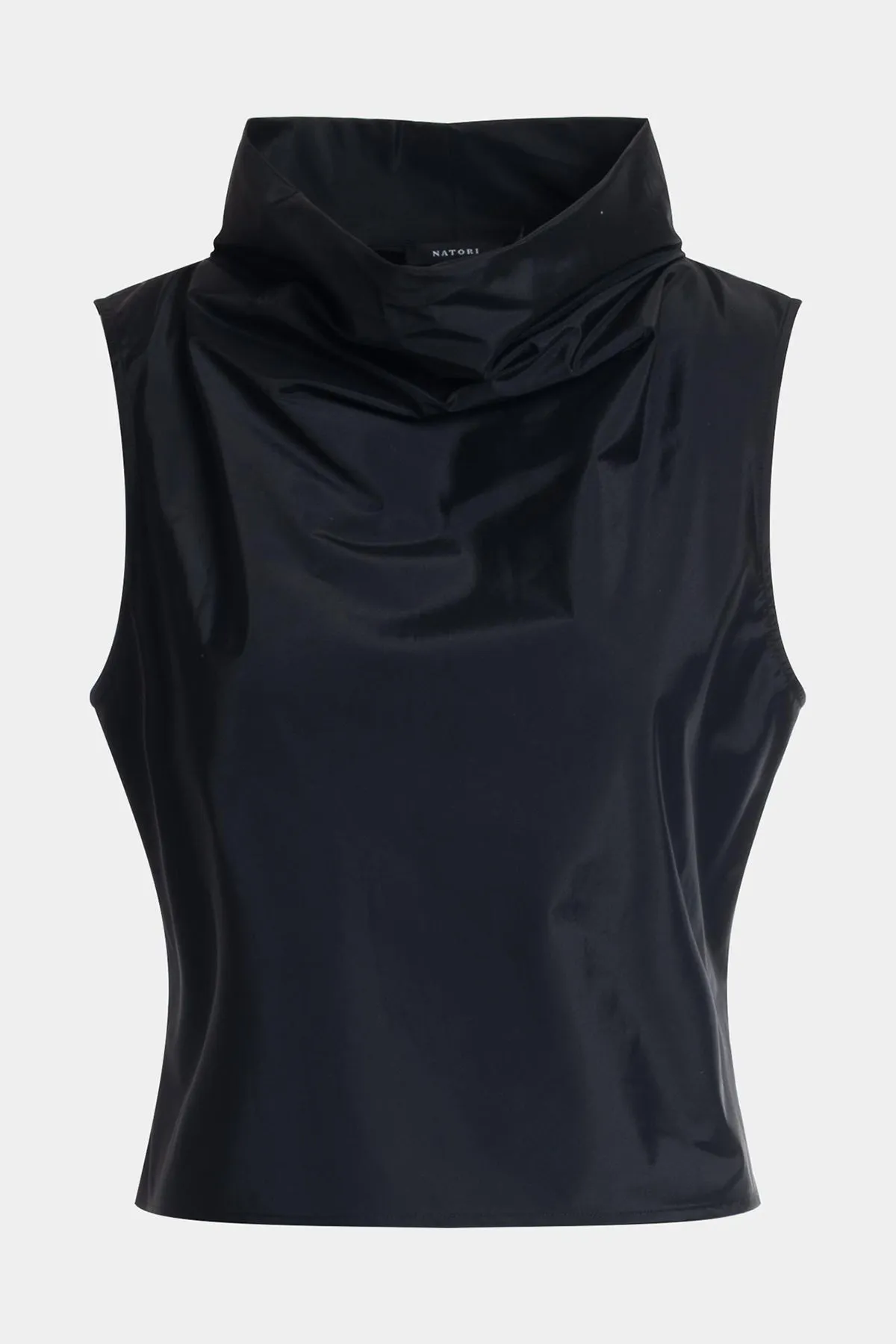 Techno Poplin Cowl Top sold by Natori product image thumbnail 5