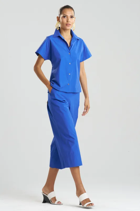 Techno Poplin Shirt sold by Natori