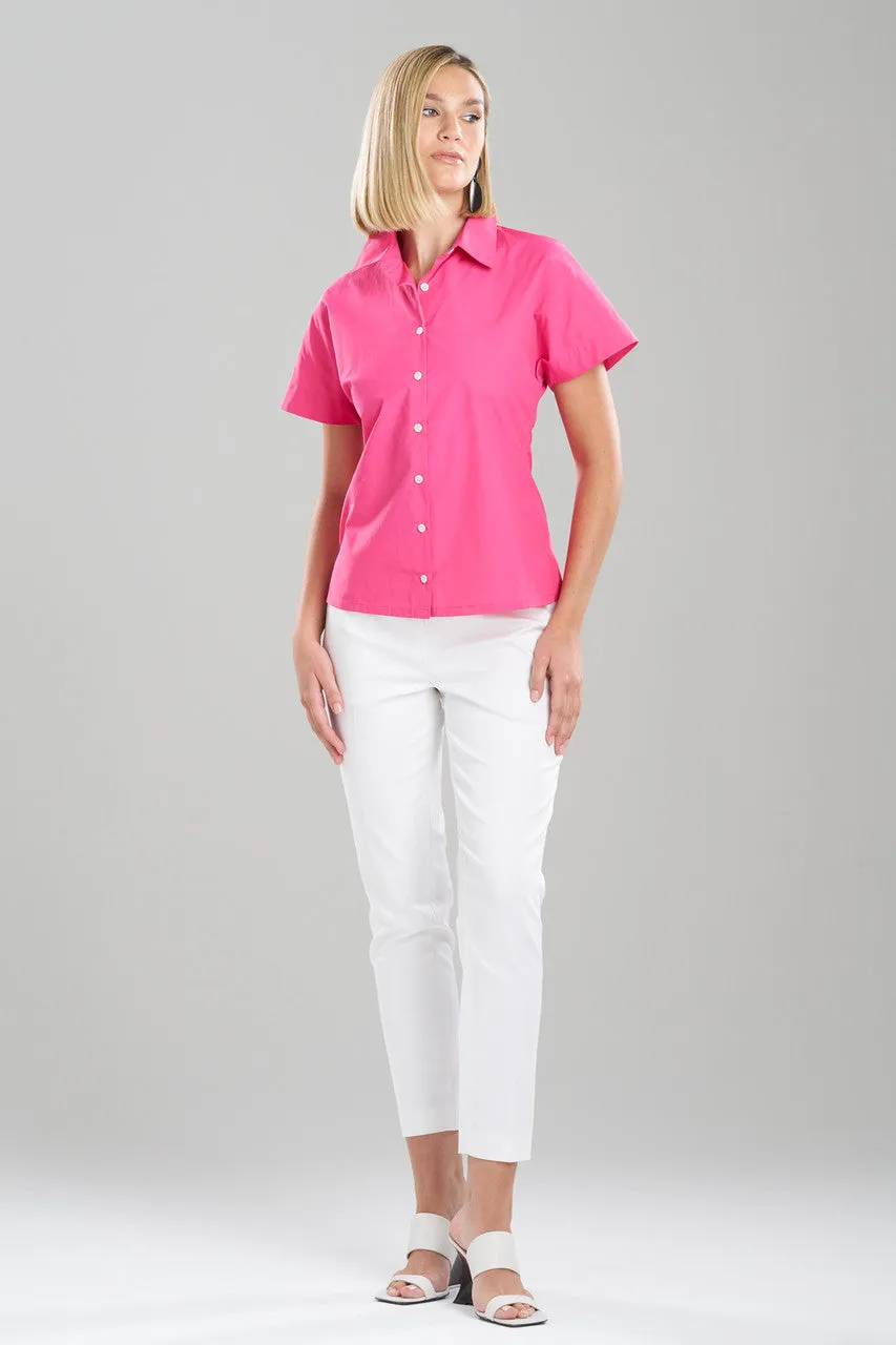 Techno Poplin Shirt sold by Natori