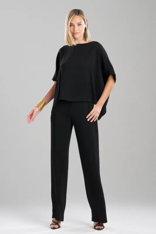 Stretch Crepe Top sold by Natori