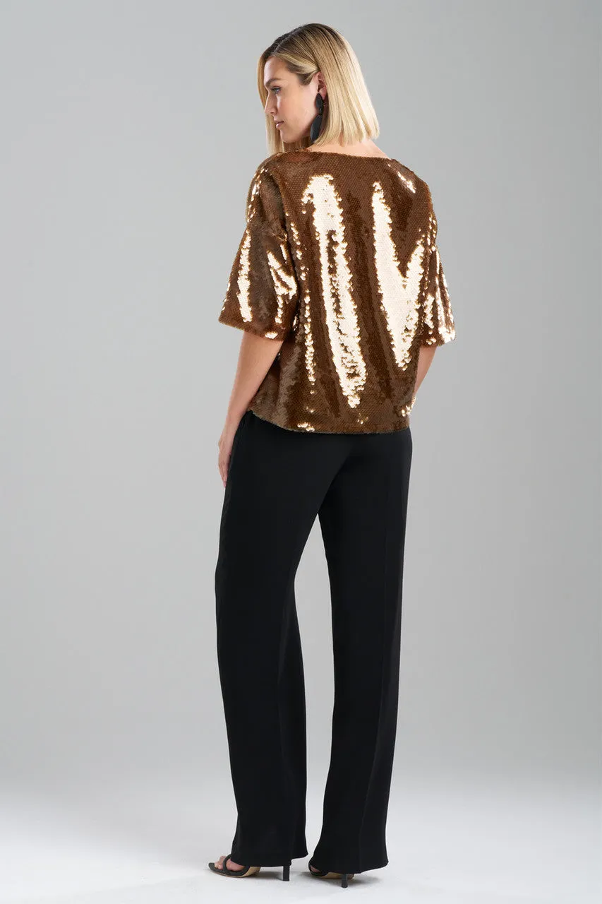 Paillettes Boat Neck Top sold by Natori product image thumbnail 3