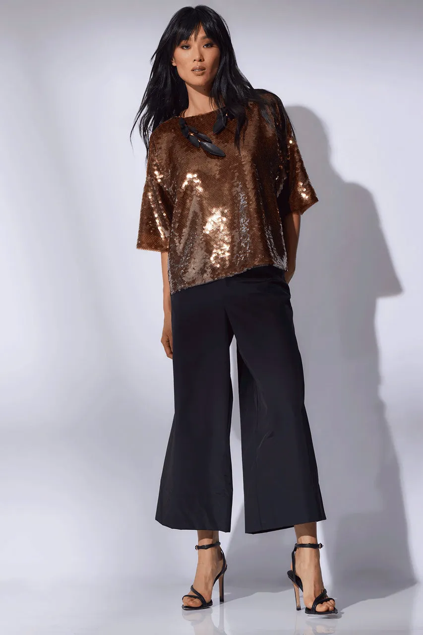 Paillettes Boat Neck Top sold by Natori product image thumbnail 4